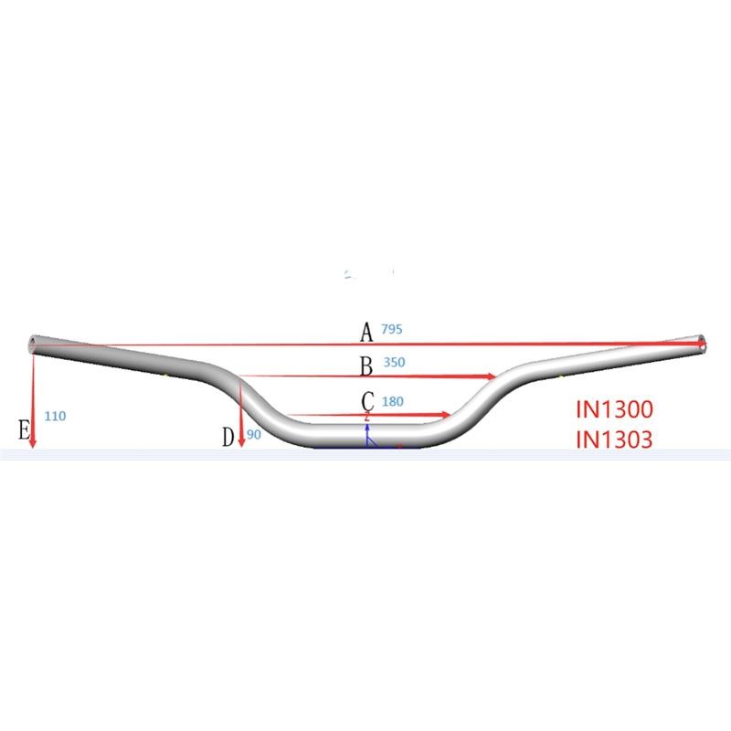 Guidon FAT28 Alu Mat Medium 110